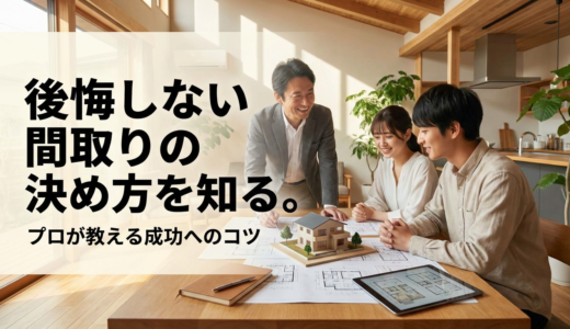 後悔しない間取りの決め方を知る。プロが教える成功へのコツ