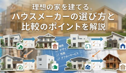 理想の家を建てる。ハウスメーカーの選び方と比較のポイントを解説
