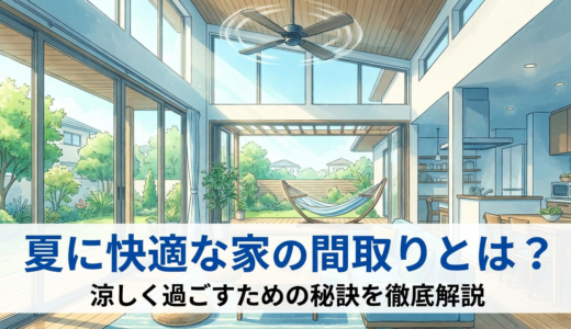 夏に快適な家の間取りとは？涼しく過ごすための秘訣を徹底解説